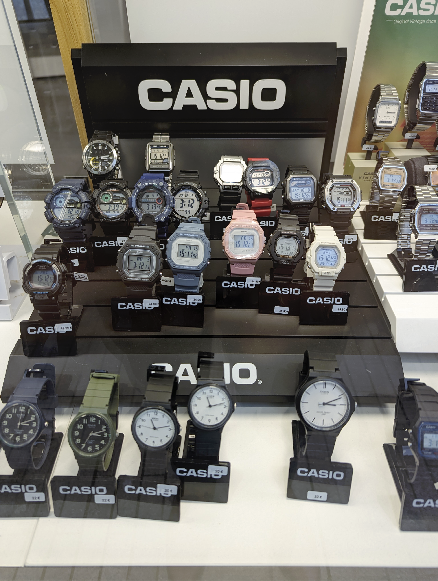 montres casio collection