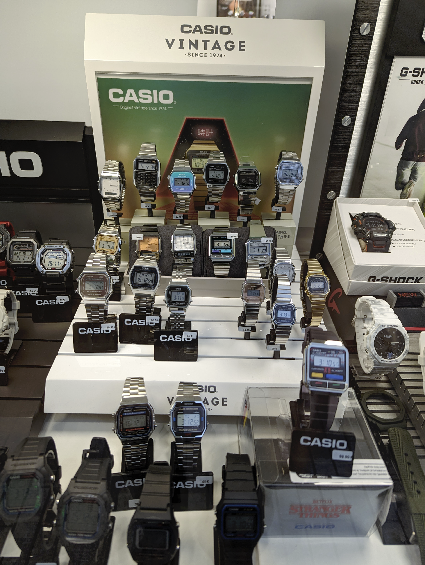 montres casio vintage